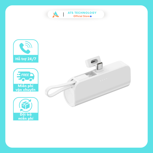 Sạc Dự Phòng Mini 5000mAh - Hình ảnh 4