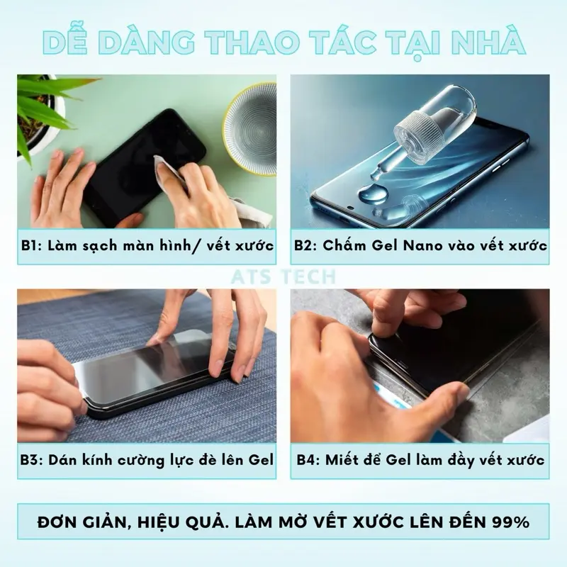 Xóa xước màn hình