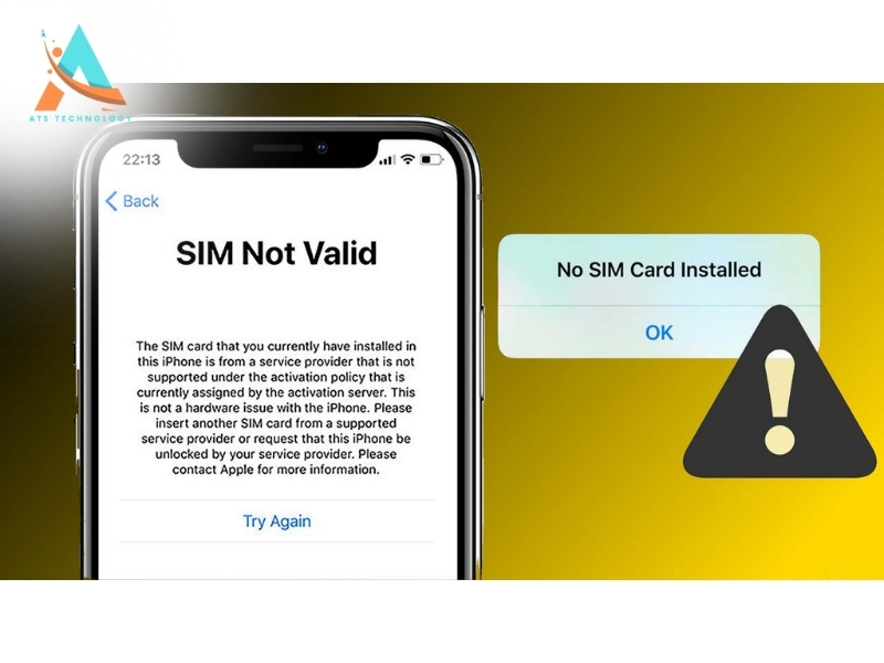 iPhone không nhận SIM