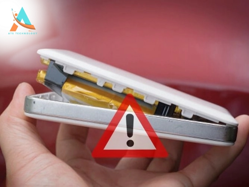 sạc dự phòng bị phồng có sao không