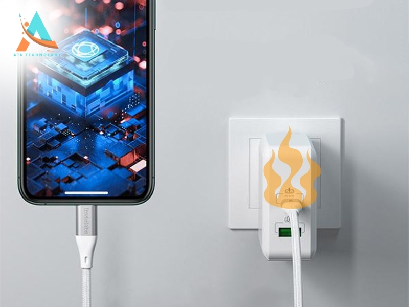 Sạc Pin Bị Nóng Máy