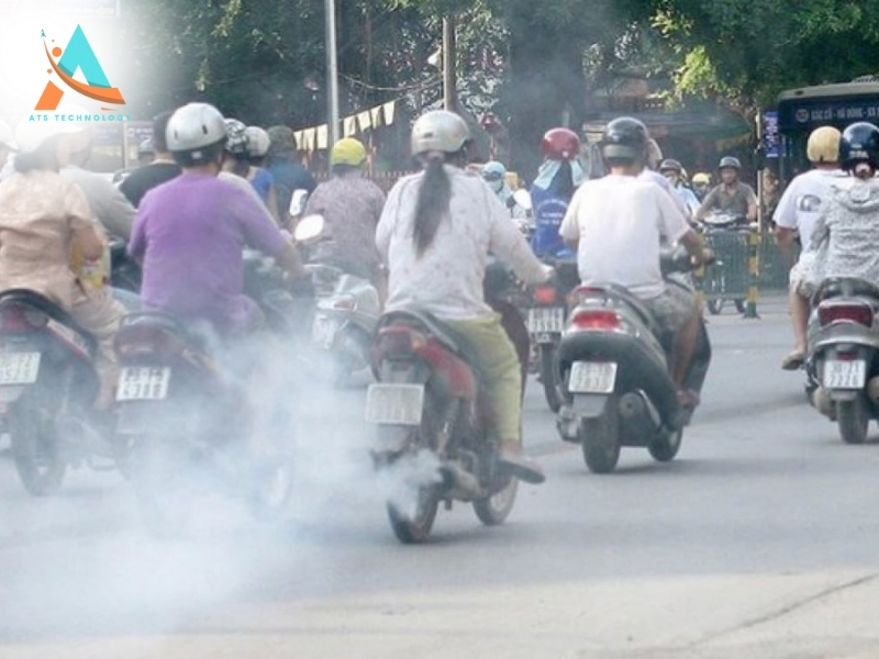 Dừng Xe Máy Xăng