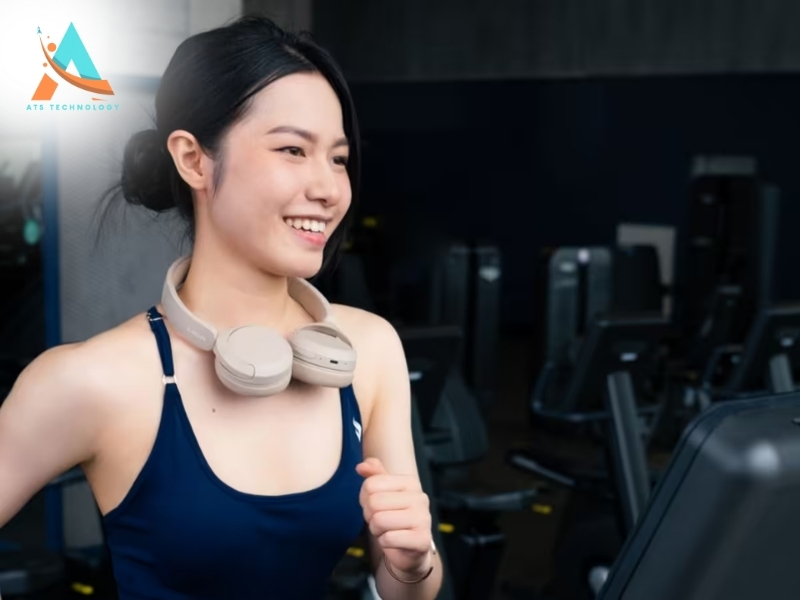 Tai Nghe Chụp Tai Tập Gym